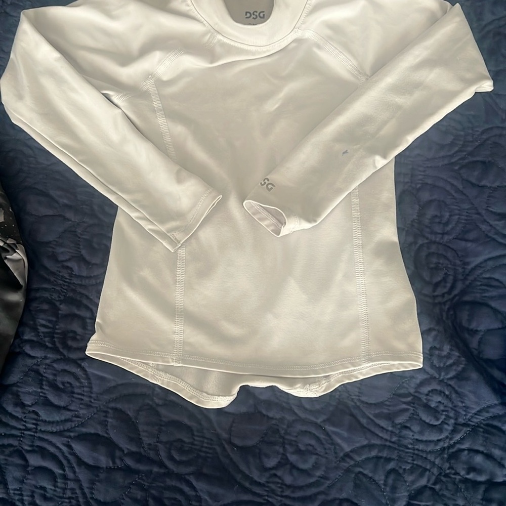 DSG Kids Winter Gear XXS (4-5) White Mock neck, Black Pants combo